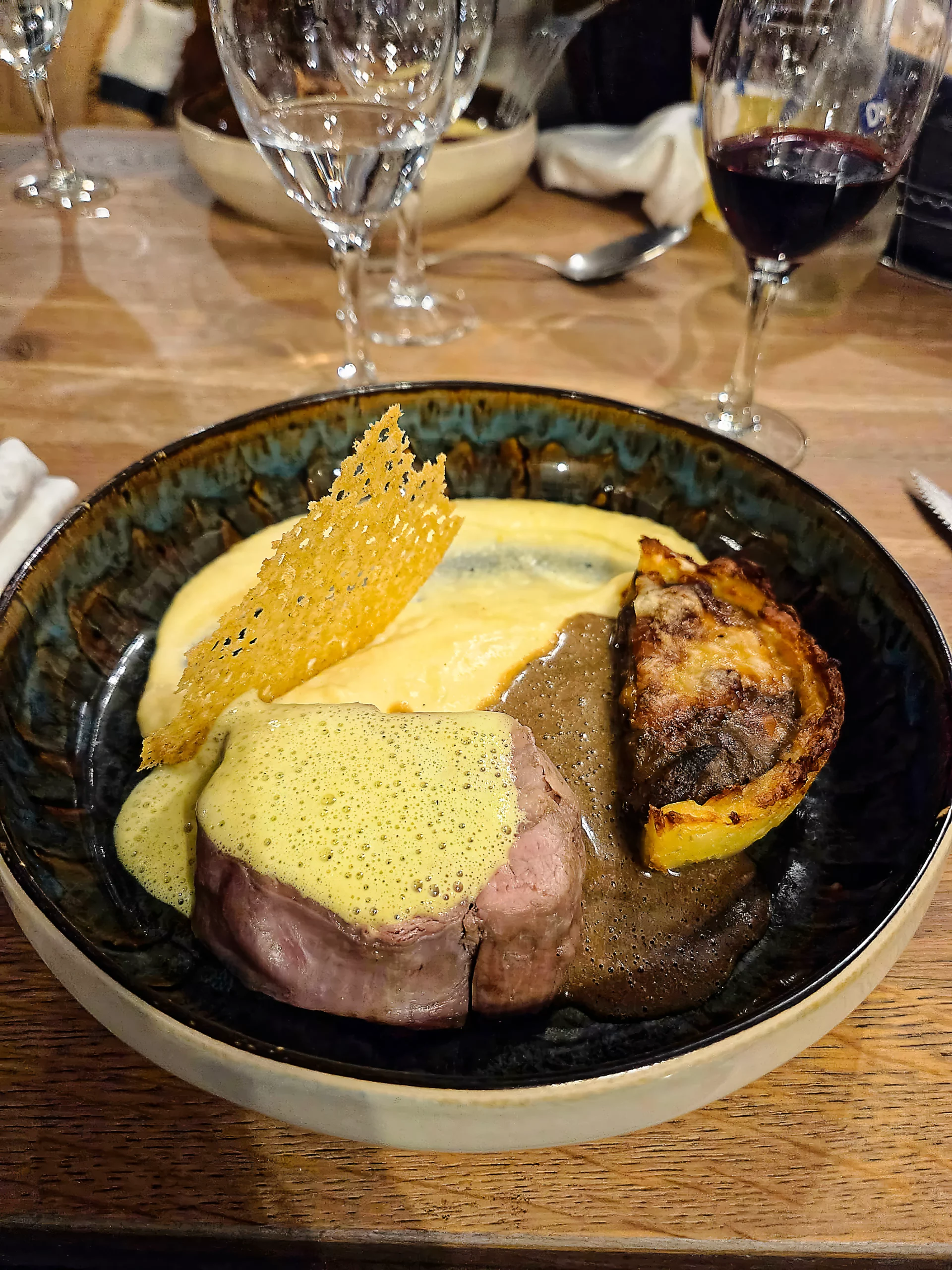 Plat coloré du restaurant Le Copihue en Dordogne